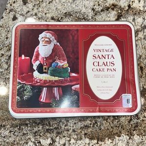 BNWT Williams-Sonoma, Nordicware, Vintage Santa Claus cake pan
